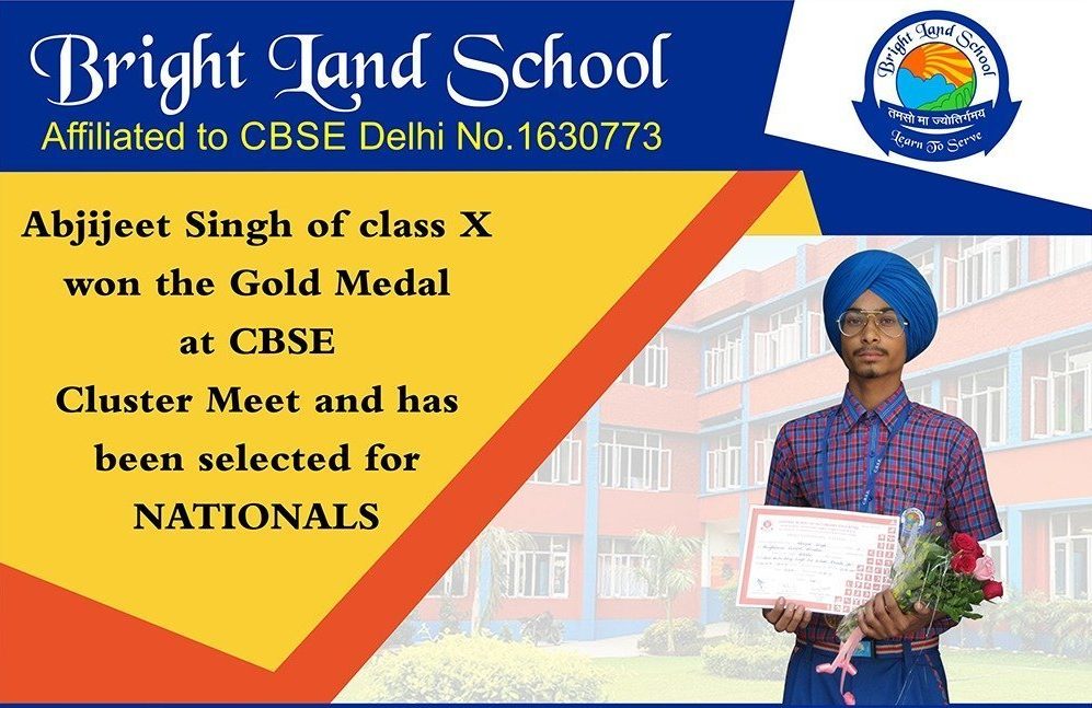 Abhijeet Selected for Nationals in Athletics