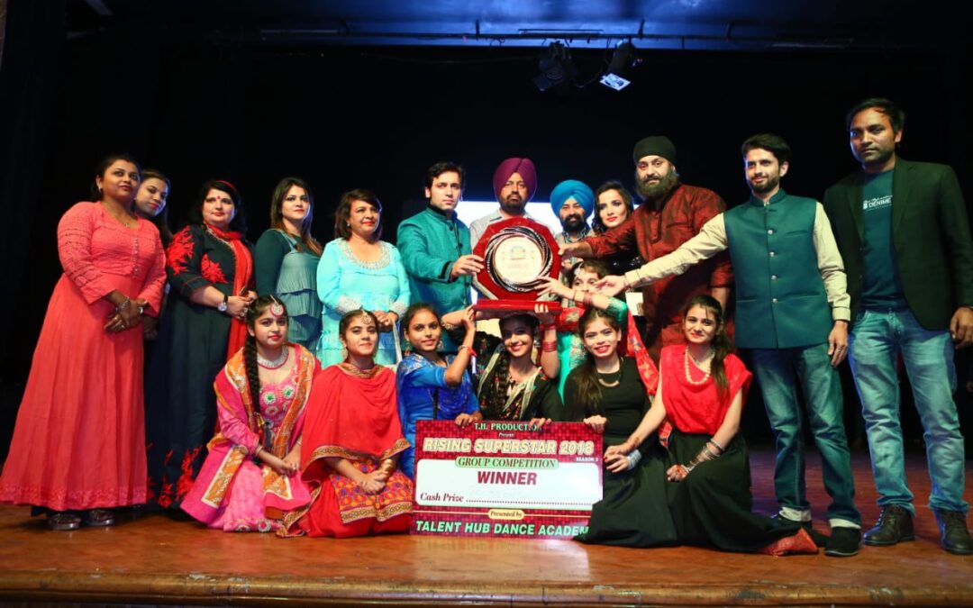 Winners of Rising Star Group  Dance Competition